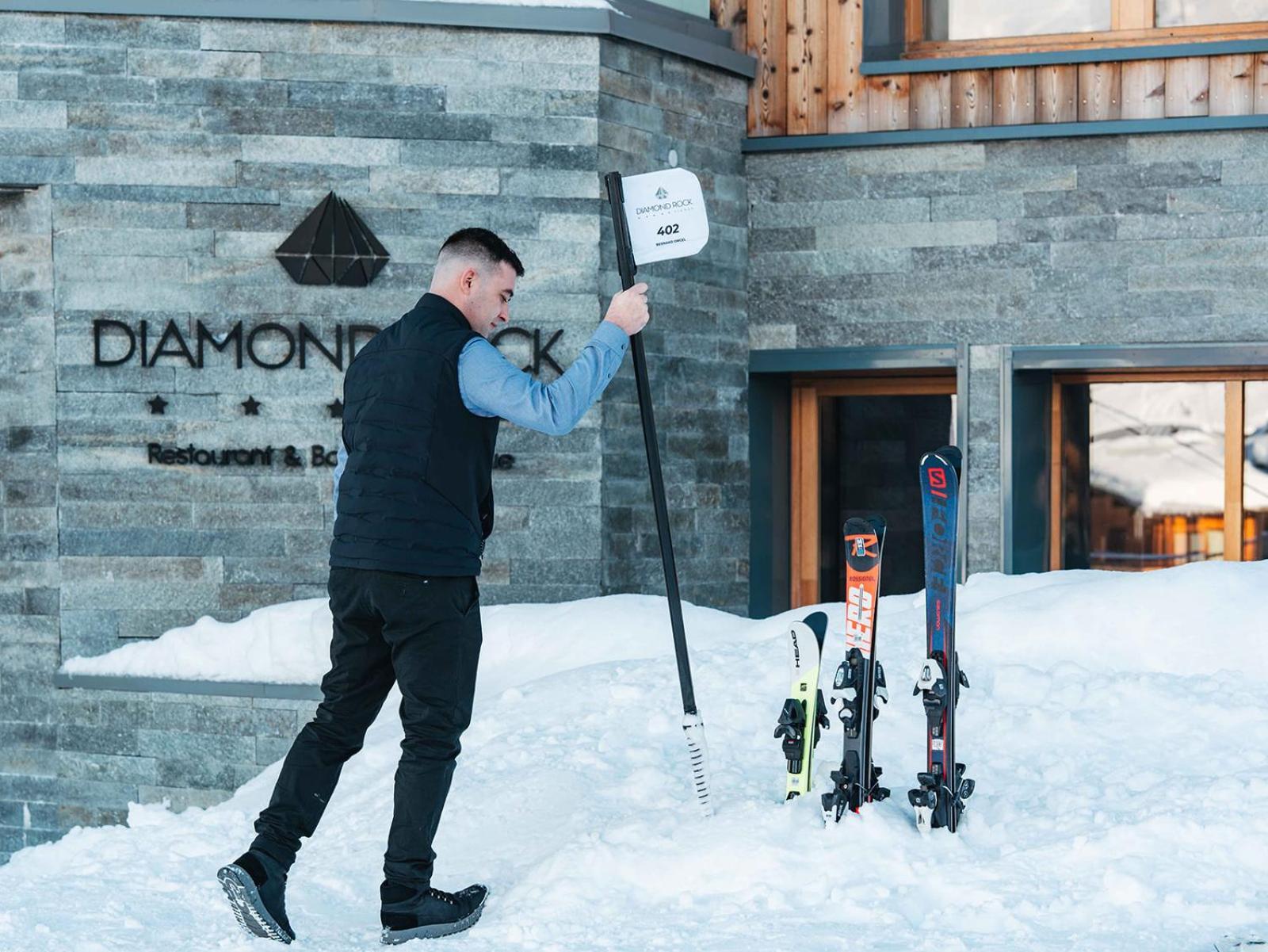 Hotel Le Diamond Rock 蒂涅 外观 照片